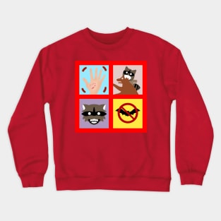 Rabies Quilt Crewneck Sweatshirt